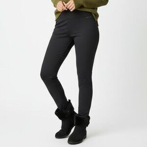 Obermeyer Black Fleece Lined Full Length Pants M